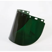 High Performance® Faceshield Windows, Shade 3, Wide View, 16-1/2 in L x 8 in H