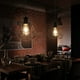 thumbnail image 2 of Lámpara colgante con forma de diamante E27, moderna lámpara de techo industrial para dormitorio, restaurante, comedor, color negro, 2 of 5