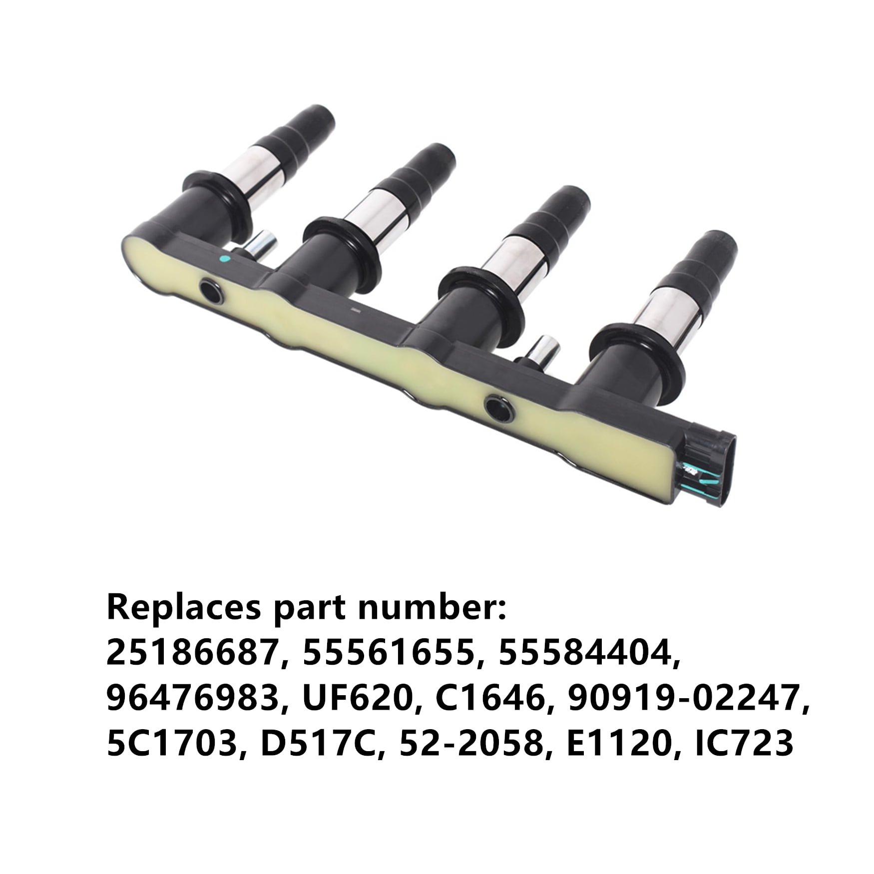 LABLT Spark Ignition Coil Pack For Chevrolet AVEO CRUZE SONIC For Pontiac UF620 C1646 Fits select: 2011-2015 CHEVROLET CRUZE LS, 2016 CHEVROLET CRUZE LIMITED LS