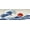 -, variant on Japanese Blue and White Wave The Great Wave Off Kanagawa Painting Mouse pad Large Anime White Big XL Mouse pad 31.5 X 11.8 Inch