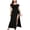 Black, variant on LYXSSBYX Women Long Sleeve Dresses Women's Large Patchwork Dress Hip Wrap Skirt Long Sleeve Casual Swing Dress Longuette Dress