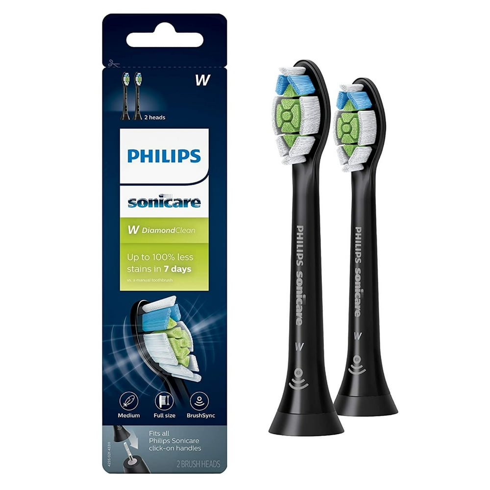 Philips Sonicare Diamondclean Replacement Toothbrush Heads, HX6062/95