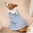 thumbnail image 1 of Cat Dog Coat Fleece Dog Warm pet Clothes Soft & Warm Multi-Function & Washable Pet Blanket Cover, 1 of 9