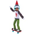 thumbnail image 1 of The Elf on the Shelf MagiFreez Holly Jolly Ollie Skateboard Set for Your Scout Elf - Includes Magical Standing Pants, elf- Sized Long Sleeve tee, Headphones and Skateboard, 1 of 5