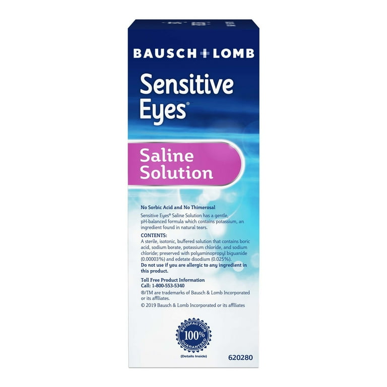 Sensitive Eyes Plus Saline Solution x 12 fl oz (355 mL) HSA/FSA
