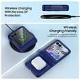 thumbnail image 3 of Oupeigar para Motorola Razr 2026/2025/2024 Funda de Teléfono Tipo Armadura, con Cubierta de Bisagra, Protector de Pantalla, Funda Antiarañazos a Prueba de Golpes Todo Incluido - Azul, 3 of 10