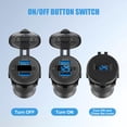 thumbnail image 4 of Cargador de coche Hapytrip 12 V USB Outlet Dual Quick Charge 3.0, 4 of 8
