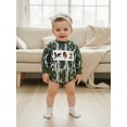 thumbnail image 6 of BemeyourBBs Baby Boy Romper Long Sleeve Camouflage Embroidery Animal Fall Bodysuit, 6 of 9