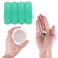 thumbnail image 4 of Unique Bargains 1 Pc Pill Case 4 Grid Push-Pull Pill Box Cyan, 4 of 6