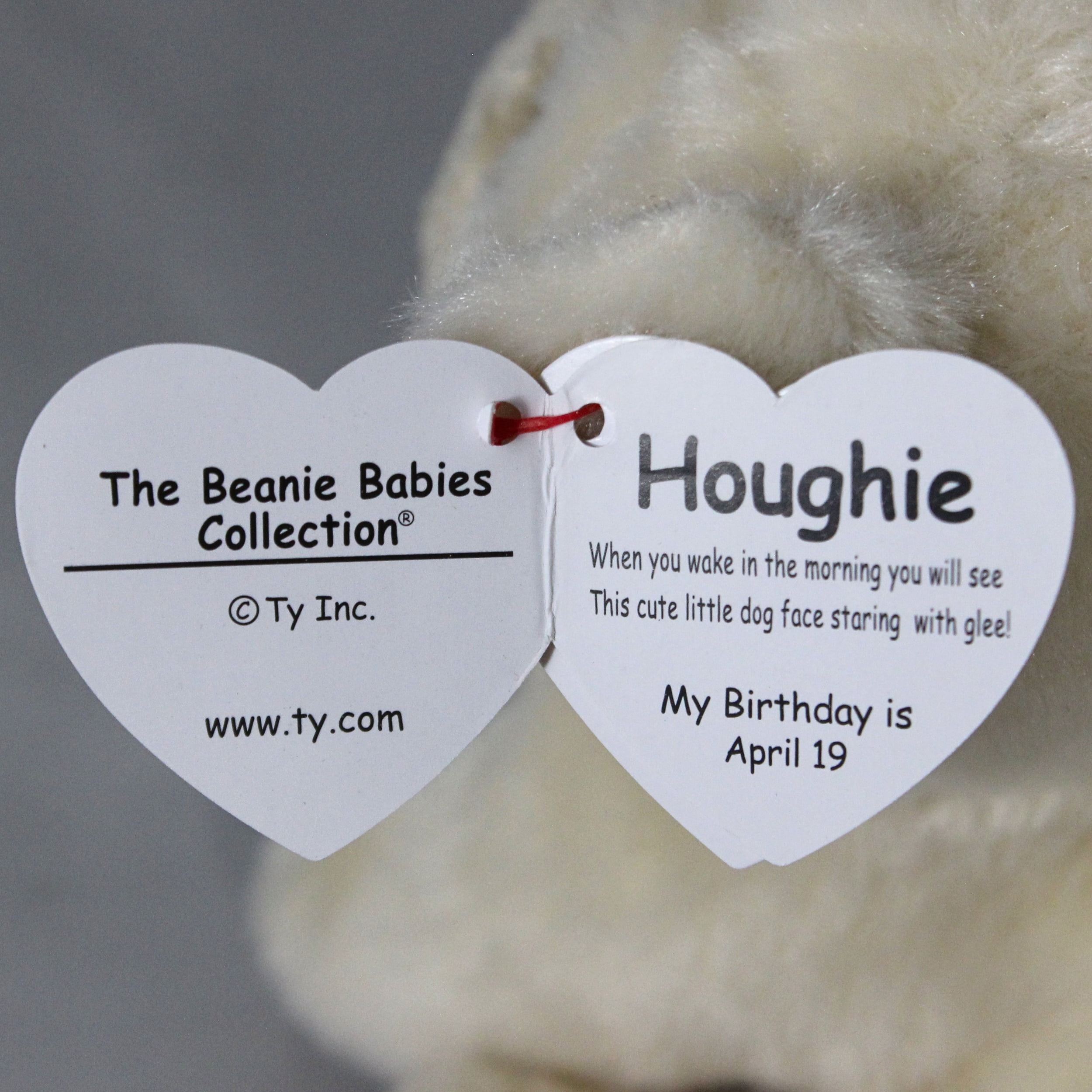 Ty Beanie Babies Houghie The Dog 6 inch Regular