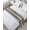 Blue Brown Beige, variant on Bed Runner Scarf Queen Size, Farmhouse Sage Green Brown Stain Bed Runners & Scarves for Foot of Beds, Vintage Wooden Striped Decorative Bedding Runner Scarf for Hotel Home Bedroom 83 x20 Inch