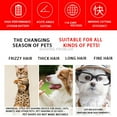 thumbnail image 3 of BESTSKY Dog Grooming Kit,Professional Pet Grooming Kit with Low Noise Dog Clippers for Grooming,Adjustable Blades and Nail Clippers, 3 of 5