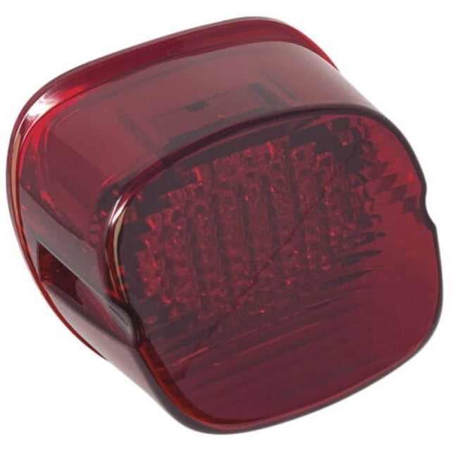 Letric Lighting Co. Feu Arrière LED, Luxe LED avec Fenêtre de Tag - Rouge
