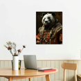thumbnail image 3 of Nawypu Panda Abstract Art Colourful Canvas Art Print Picture Wall, Home Decor Wall Art, 3 of 5