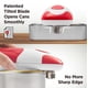 thumbnail image 3 of Kitchen Mama Auto Abrelatas eléctrico: abre tus latas con un simple botón – automático, manos libres, borde liso, funciona con pilas, sí puedes (rojo), 3 of 5