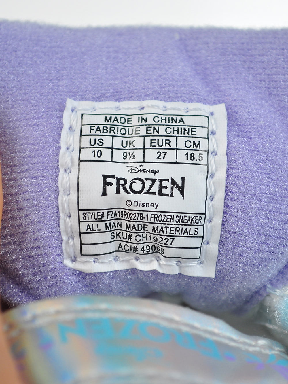 Iron On Clothing Label Medium Disney Frozen from 7.99, Rainbow Labels