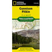 National Geographic Trails Illustrated M Gunnison, Pitkin Map, Book 132, (Paperback)
