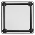 thumbnail image 4 of Regency Kee 42" Square Folding Breakroom Table- Ash Grey/ Black, 4 of 7
