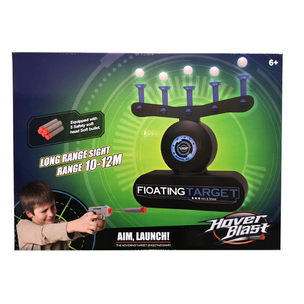 Details about   Floating Target Airshot Game Foam Dart Blaster Shooting Ball Toy Kids Xmas Gift 