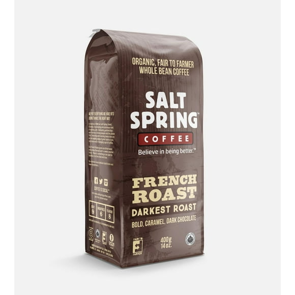 Salt Spring Coffee Organic Dark Roast Coffee