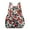 Morning glory, variant on Women Boho Floral Print Drawstring Backpack Foldable Sports Bag Lightweight Large Capacity Tote Nylon Gym Sackpack