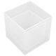 thumbnail image 1 of 2 moldes de silicona transparente para cubos, moldes cuadrados de resina epoxi, moldes de silicona transparente para fundición de velas, molde de silicona para fundición de resina, 1 of 8