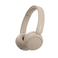 thumbnail image 1 of Auriculares inalámbricos Bluetooth Sony - Hasta 50 horas de duración de la batería con función de carga rápida, modelo supraaural - WH-CH520C.CE7 - Edición limitada - Capuchino/Beige, 1 of 5