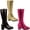 Red Glitter, variant on 175-DORA-G, 1.75" Heel Childrens Glitter Gogo Boot.