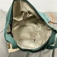 thumbnail image 5 of Shoulder bags, women's fashion lazy trend bags, large-capacity bags, student bags, new Korean version of simple messenger bags (green), 5 of 6