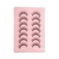 thumbnail image 1 of Unique Bargains 7 Pairs 5D False Eyelashes for Everyday Use Black, 1 of 5