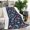 DarkBlue, variant on DarkBlue Cartoon Dinosaurs Text Pattern Blanket,Comfortable Soft Flannel Throw Blanket,All Season,Warm Lightweight Blankets for Sofa Bed Couch Living Room Chair,30"x40"