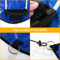 thumbnail image 6 of Trampoline Basketball Hoop with 3 Mini Basketball, Pump and Adjustable Length Drawstring, Waterproof Universal Basketball Hoop for Trampoline, 6 of 11