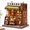 Antique Bookery of Kyoto, variant on Spicy Cod Roe Hut DIY Miniature Dollhouse Kit Palm Size 129 Piece Building Craft