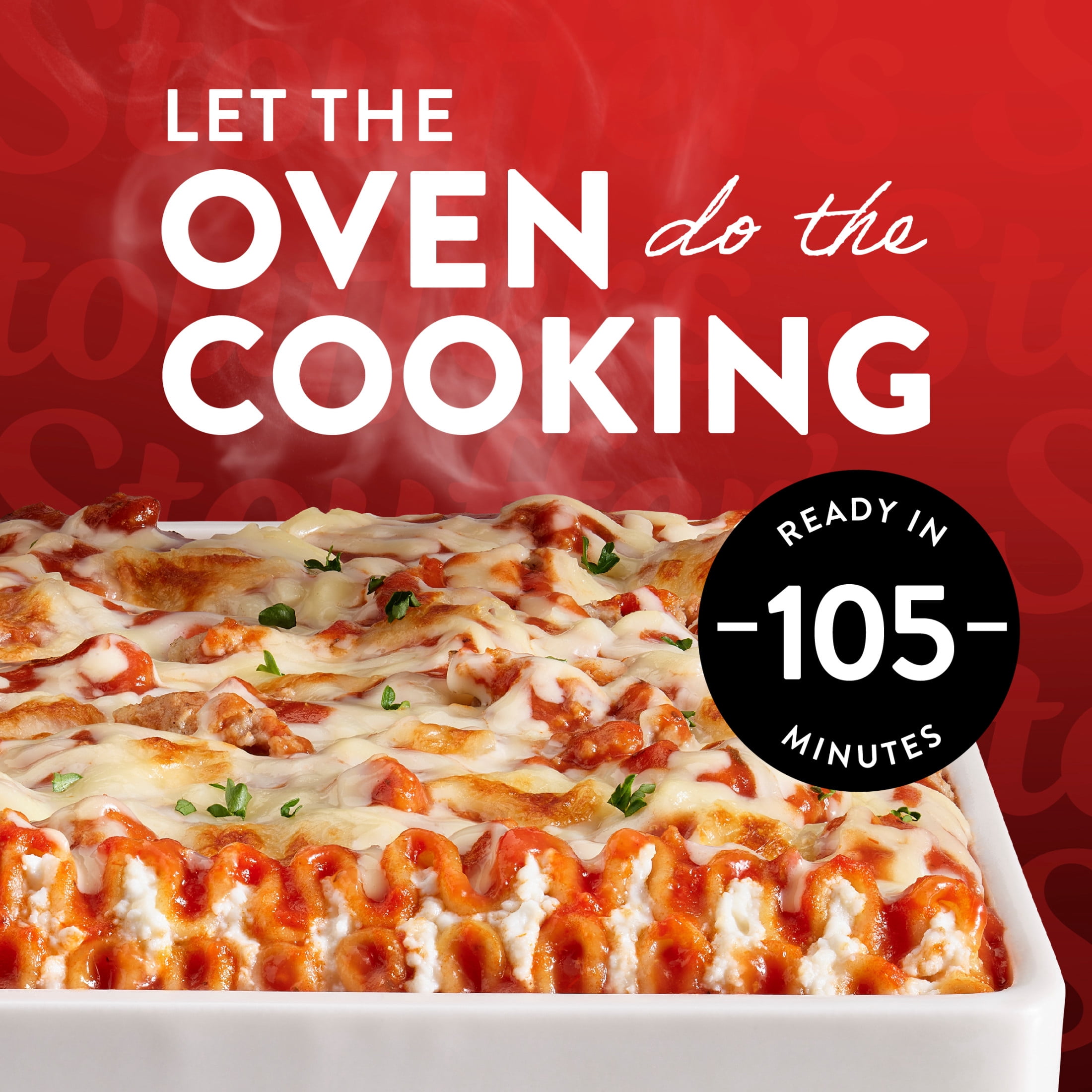 Stouffer’s Lasagna Italiano, Party Size Lasagna, Frozen Dinners, 90 oz (Frozen)