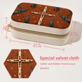 thumbnail image 5 of Easter Velvet Portable Jewelry Stand with Removable Compartment - Organizer Box, Necklace Holder, Jewelry Display - Gift, 5 of 7