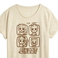 thumbnail image 3 of Marvel Guardians of the Galaxy - Groot Grid - Women's Short Sleeve Graphic T-Shirt, 3 of 5