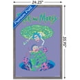 thumbnail image 3 of Rick And Morty - Portal Fall Wall Poster, 22.375" x 34", Framed, 3 of 3