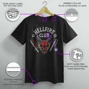 Netflix Boys Stranger Things Hellfire Club Costume Graphic T-Shirt