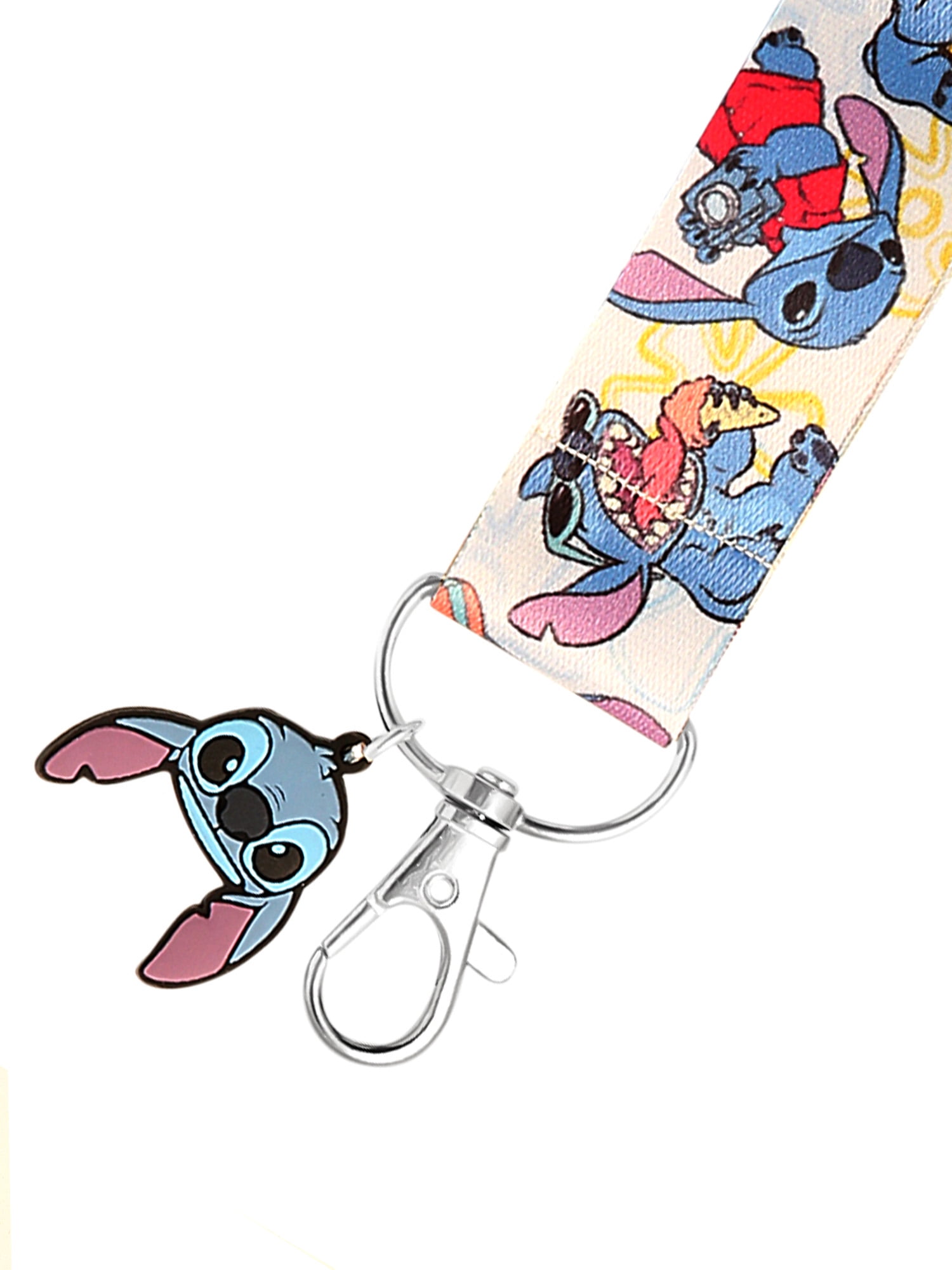 Disney's Stitch Unisex Wrist Lanyard with Stitch Charm