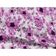 thumbnail image 4 of oneOone Rayon Pink Fabric Florals Craft Projects Decor Fabric Printed By The Yard 56 Inch Wide-2WS, 4 of 4