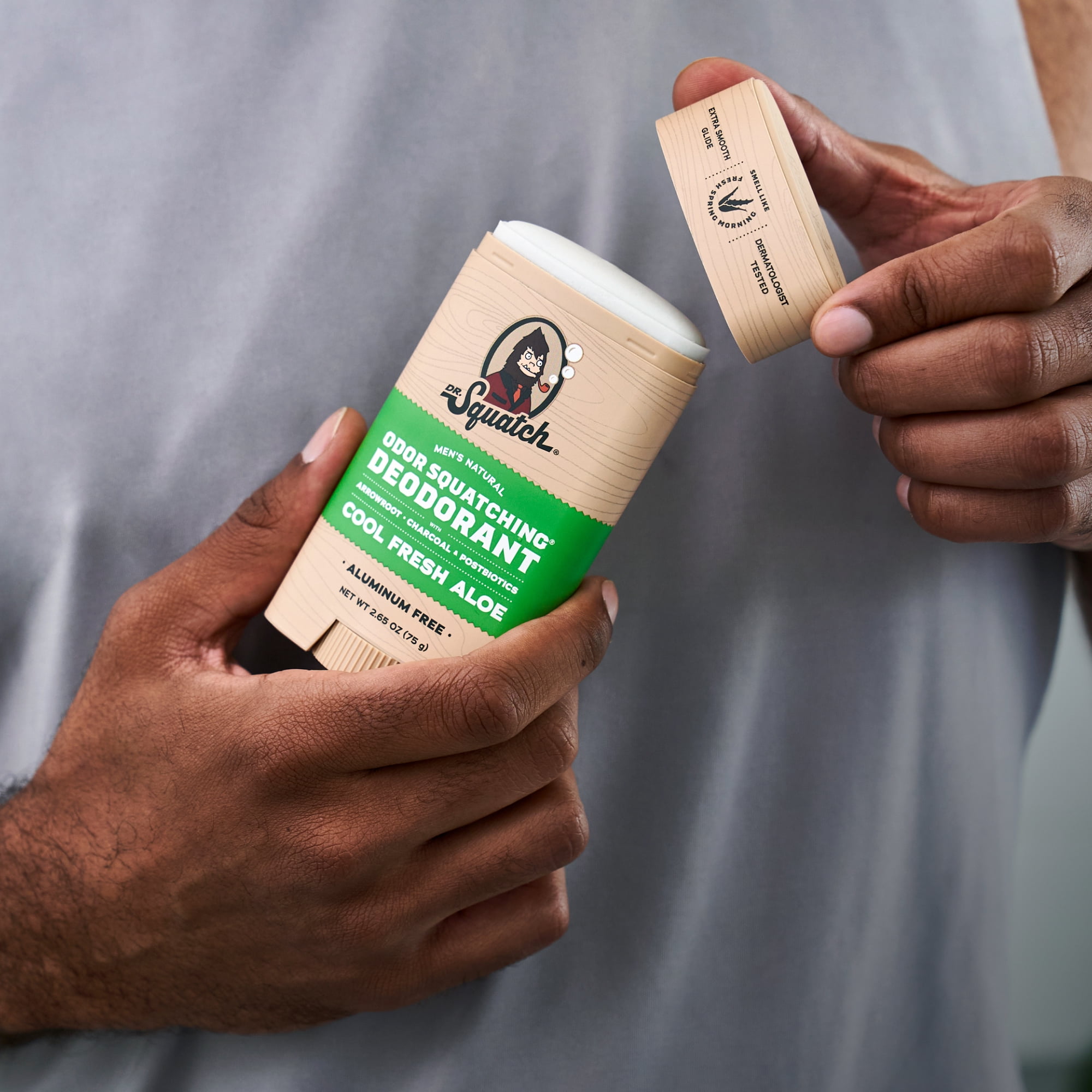 Dr. Squatch Mens Aluminum Free Deodorant Set, Natural Deodorant for Men, Cool Fresh Aloe + Coastal Mist + Birchwood Breeze, 2.65 oz, 3 Pack