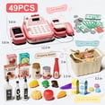 thumbnail image 2 of Caja registradora Pretend Play STACTCUTE, 49 unidades con calculadora, 2 of 5