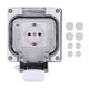 thumbnail image 4 of Enchufe para exteriores, enchufe para exteriores IP66, resistente a la intemperie, toma eléctrica impermeable para exteriores, enchufe alemán para exteriores, diseño elevado, 4 of 14
