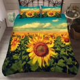 thumbnail image 3 of 3D Sunflower Field Quilt Cover Set Bedding Set Pillowcases 99, 3 of 3