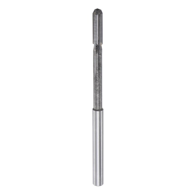 Mandril Escariador 4,2mm H7 Carburo Punta Rectas Flautas Redondo Vástago Torno Máquina Fresado Cortador