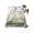 White, Green, Beige, variant on California King Flat Sheet Only Watercolor Egret Marsh Cattail Soft Microfiber Cooling Bedding Sheets Farmhouse Wildlife on Linen Flat Bed Sheet for Hotel,Home Decor