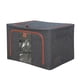 thumbnail image 2 of Xihbxyly Caja de Almacenamiento de Ropa, Gran Capacidad, Diseño de Cremallera Resistente, Marco de Acero Transparente, Uso Versátil para Armario y Dormitorio, Plegable y Ahorra Espacio, Tamaño 39 X 2, 2 of 3