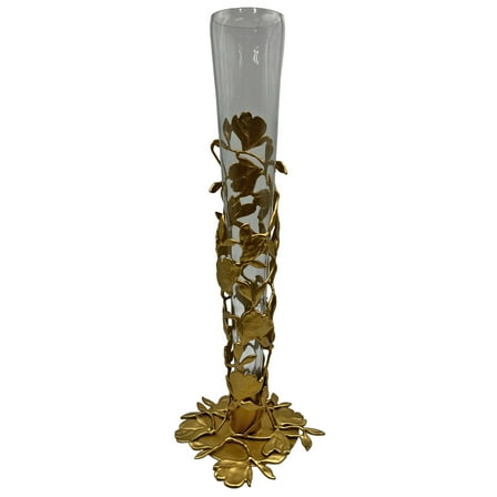 Tulip Cone Vase Gold