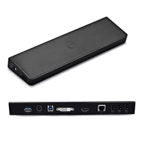 Dell D3000 SuperSpeed Docking Station - USB 3.0, HDMI, DVI, DisplayPort (MN: YWDN0)