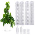 thumbnail image 3 of Stackable Transparent Plastic Moss Pole for Plants Monstera , Indoor Plant Accessories Support Stakes, Plant Stakes, 3 of 5